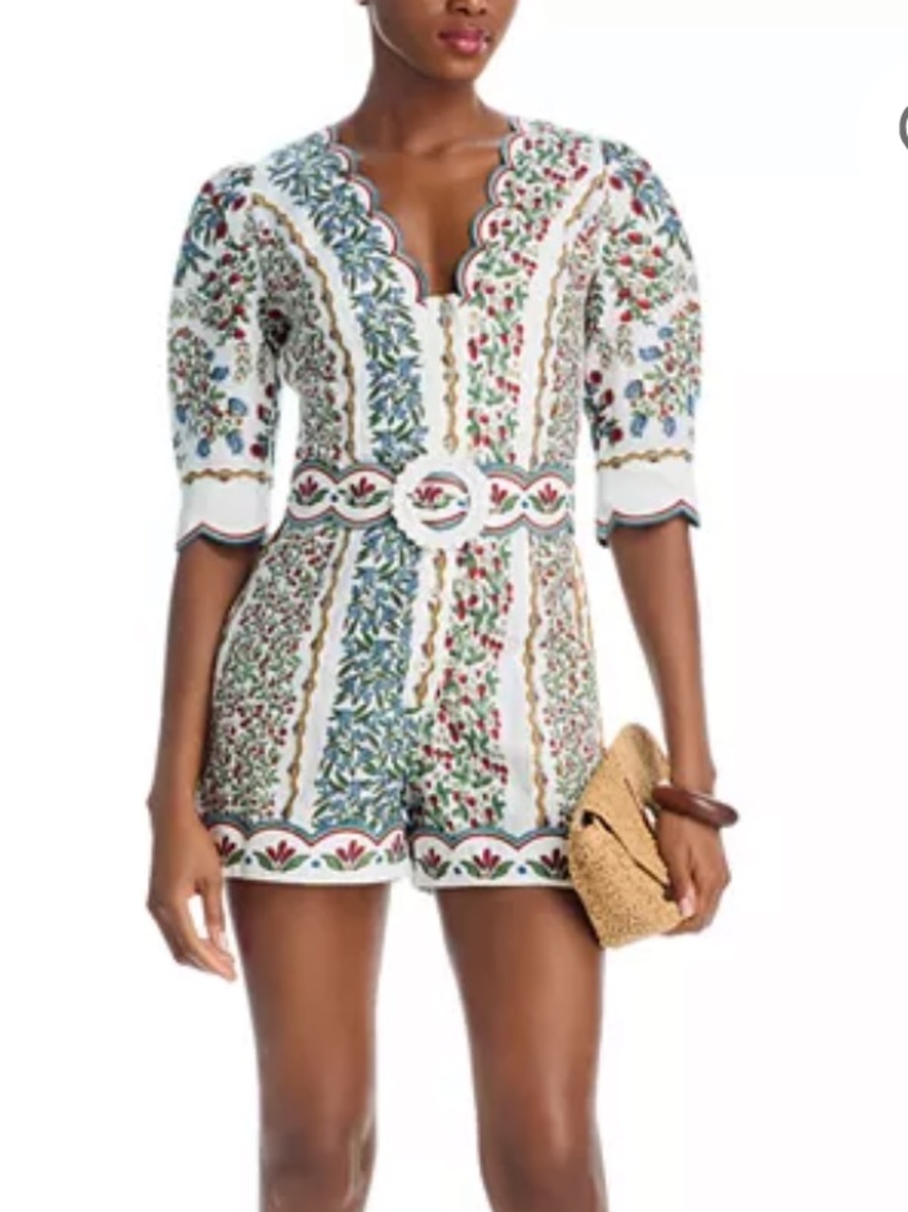 FARM Rio Fruit Beauty Belted Romper